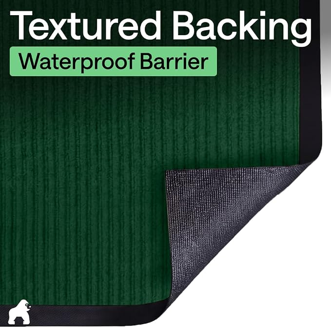GORILLA GRIP Waterproof Traffic Guard Door Mat, Indoor Outdoor Heavy Duty - Image 6