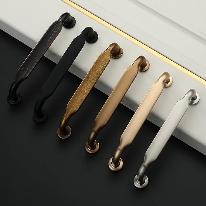 Asidrama 20 Pack 5 Inch(128mm) Oil Rubbed Bronze Kitchen Cabinet Handles, Cabinet Pulls Kitchen Cabinet Hardware for Cupboard Drawer Pulls