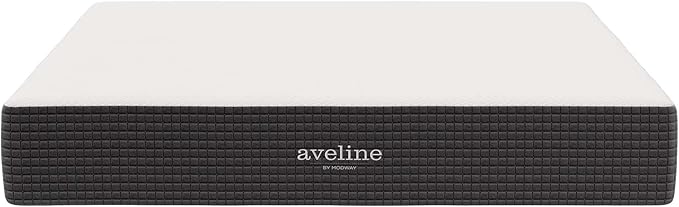 Modway Aveline 12” Gel Infused Memory Mattress with CertiPUR-US Certified Foam King Mattress