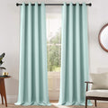 Yakamok Room Darkening Curtains 52x108 inch Length Aqua-Living Room | 2 panels by Yakamok