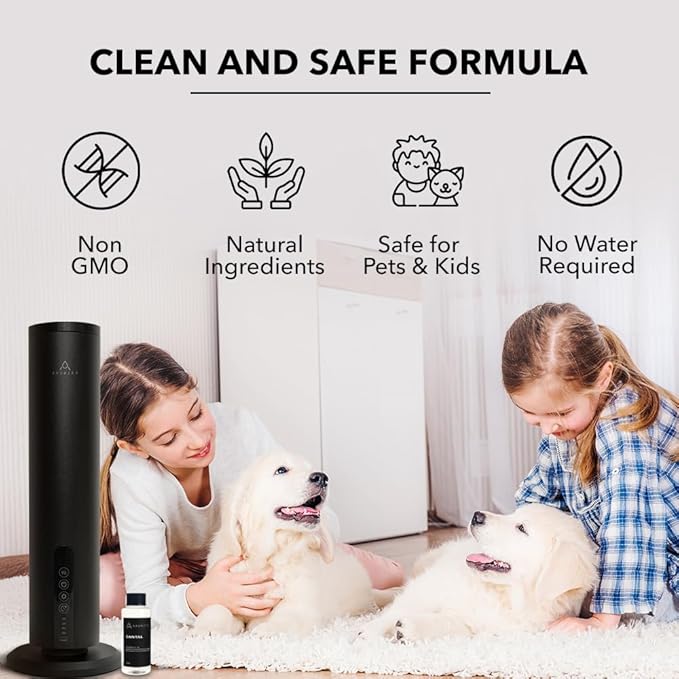 Santal Diffuser Oil, Diffuser Fragrance Oil for Home, Bathroom & Office, Aromatherapy Blend of Natural Essential Oil, Sandalwood & Musk Scent, 1.6 Fl Oz, 50 mL