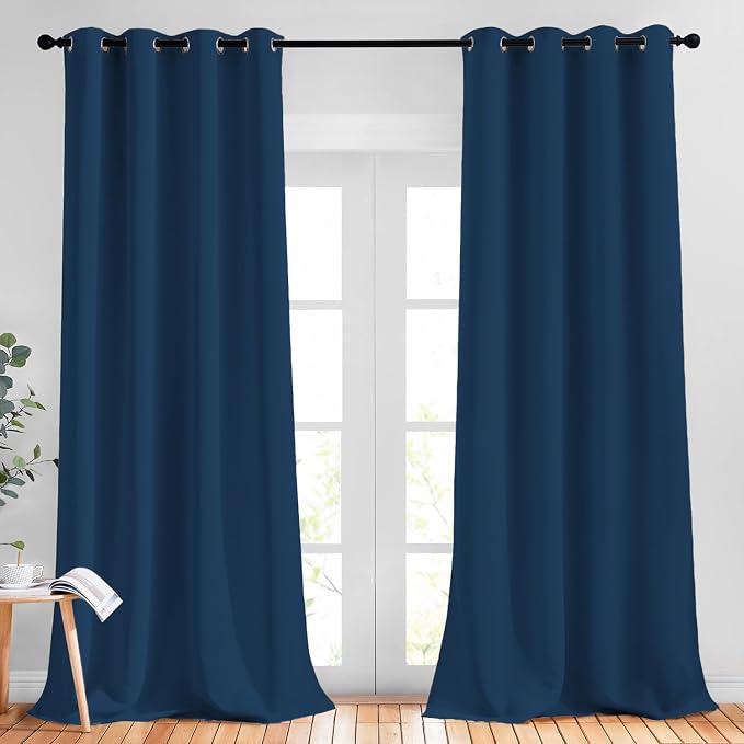 NICETOWN Moroccan Blue Curtains by NICETOWN