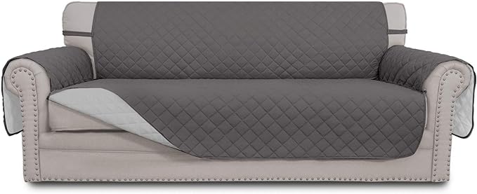Easy-Going Reversible Couch Cover, 4 Seater Sofa, Washable Slipcover by Easy-Going