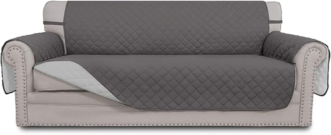 Easy-Going Reversible Couch Cover, 3 Cushion Sofa, Water Resistant Furniture Mat by Easy-Going
