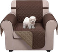 U-NICE HOME Reversible Recliner Chair Covers, Chocolate/Taupe | 23''Armchair by U-NICEHOME
