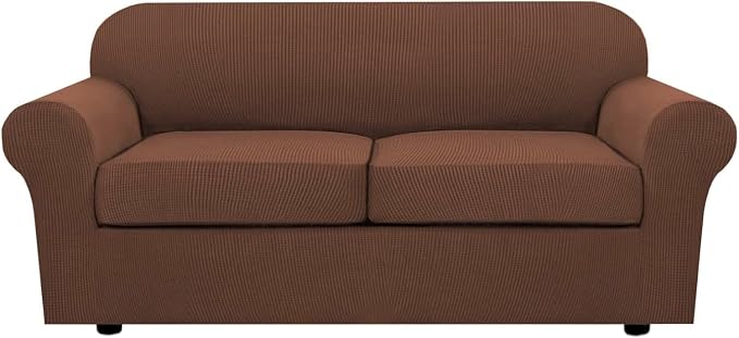 H.VERSAILTEX 3 Piece Stretch Sofa Covers by HVERSAILTEX