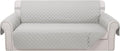 Reversible Oversized Sofa Covers, XL Sofa, Light Grey/Light Grey by LuxshareHome