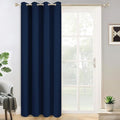 Yakamok Navy Blue Room Darkening Curtains 84 inch Sliding Door Drapes | 1 by Yakamok
