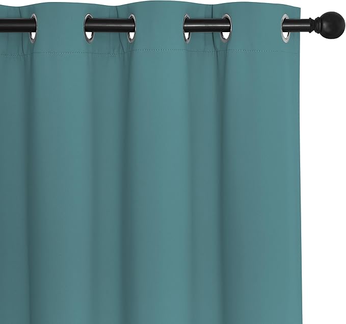 NICETOWN Sliding Door Window Treatment Blackout Patio Door Curtain Panels - Image 7