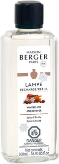 Winter Joy - Lampe Berger Fragrance Refill for Home Fragrance Oil Diffuser - 16.9 Fluid Ounces - 500 milliliters