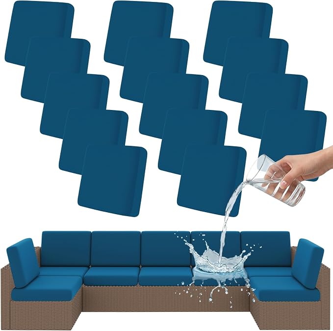 Smiry Waterproof Patio Cushion Covers, Stretch Outdoor Furniture Covers | Couch by Smiry