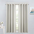 Yakamok Room Darkening Curtains 52x54 inch Length Light Beige-Living Room | 2 by Yakamok