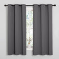 NICETOWN Bedroom Curtains Blackout Drapery Panels, Three Pass Microfiber by NICETOWN