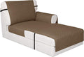 Easy-Going Reversible Couch Cover, Chaise Lounge, Camel/Camel | Machine by Easy-Going