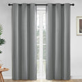 Yakamok Room Darkening Curtains 42x84 inch Length Dove Grey-Living Room | 2 by Yakamok