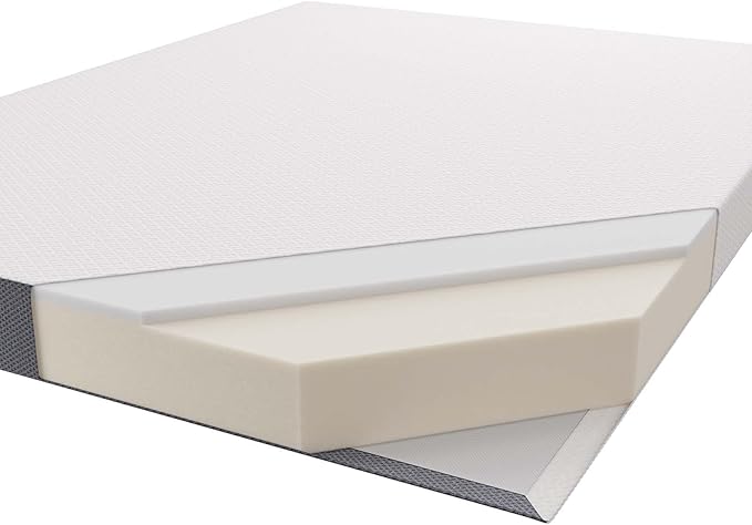 Modway Mila 6” Narrow Twin Mattress - Firm 6 Inch- 10-Year Warranty