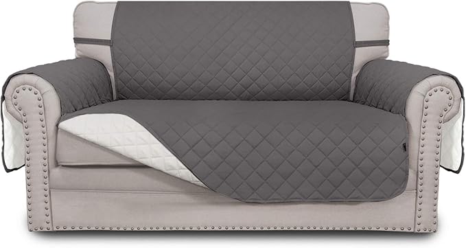 Easy-Going Reversible Couch Cover, 2 Cushion Sofa, Water Resistant Furniture Mat by Easy-Going