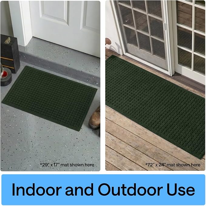 GORILLA GRIP® Ultra Absorbent Front Door Mat Outside Entrance, Traps Dirt and - Image 10