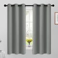 Yakamok Room Darkening Curtains 42x63 inch Length Dove Grey-Living Room | 2 by Yakamok