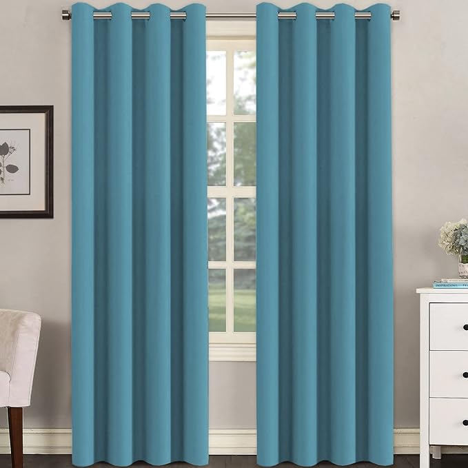 H.VERSAILTEX Blackout Window Treatment Curtains/Panels, Thermal Insulated Room by HVERSAILTEX