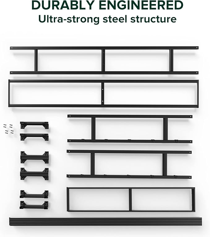 ZINUS 9 Inch King Metal Smart Box Spring with Quick Assembly, Mattress Foundation, Strong Metal Frame, Easy Assembly