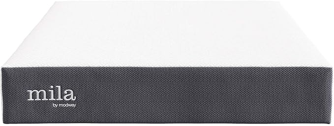 Modway Mila Firm 10" Fiberglass Free Memory Foam Full Mattress