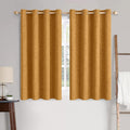MIULEE 100% Blackout Linen Curtains by MIULEE