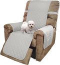 U-NICE HOME Reversible Recliner Chair Covers, Light Grey | 28''Recliner Cover by U-NICEHOME
