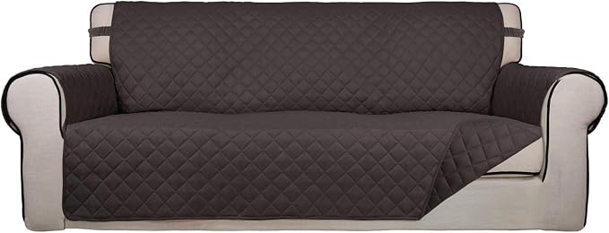 PureFit Reversible Quilted Sofa Cover Dog Couch Covers by PureFit