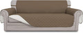 Easy-Going Reversible Couch Cover, 4 Seater Sofa, Camel/Ivory | XX-Large Sofa by Easy-Going