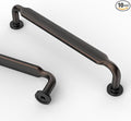 Asidrama 10 Pack 6.3 Inch(160mm) Oil Rubbed Bronze Kitchen Cabinet Handles, Cabinet Pulls Kitchen Cabinet Hardware for Cupboard Drawer Pulls