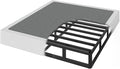 Full Size Box Spring, 7 Inch Full Size Box Spring Only, 3000 lbs Heavy Duty Metal Frame Mattress Foundation with Fabric Cover, Easy Assembly-Noise Free