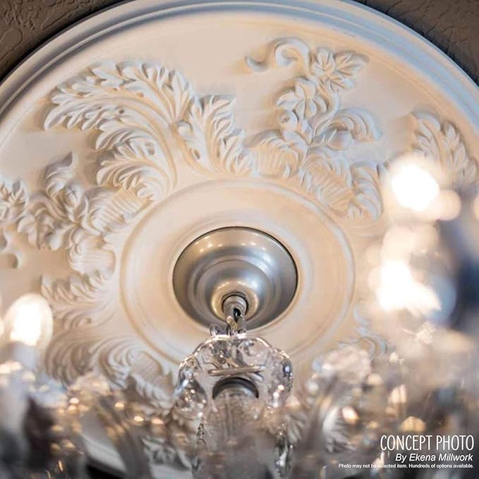 Ekena Millwork Bradford Ceiling Medallion, Night Shade
