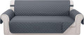 Reversible Couch Cover for 3 Cushion, Dark Blue | Couch Cover for Sofa by LuxshareHome