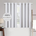 MIULEE 100% Blackout Linen Curtains by MIULEE