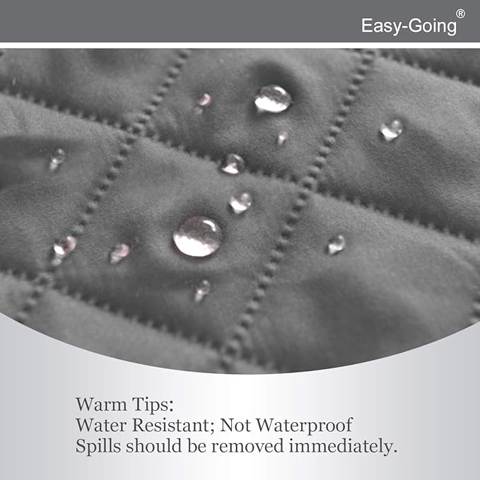 Easy-Going Reversible Couch Cover, 3 Cushion Sofa, Water Resistant Furniture Mat - Image 4