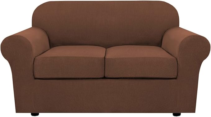 H.VERSAILTEX 3 Piece Stretch Sofa Covers by HVERSAILTEX