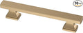 FRANKLIN BRASS Tiered Foot (10-Pack) Cabinet Handles 3-3/4" Hole Center Pulls | Champagne Bronze Hardware Kitchen Door, Drawers, Dressers, Furniture P49573C-CZ-B