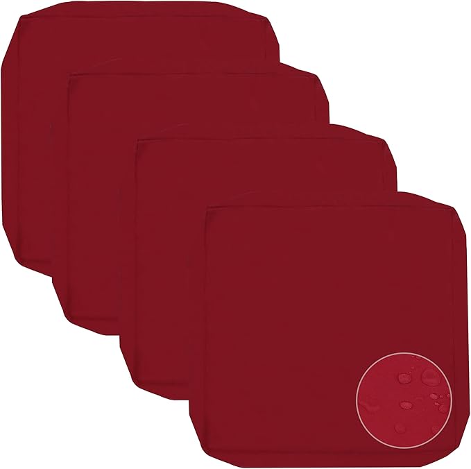 Sqodok Patio Cushion Cover 22x22 inch, Outdoor Seat Cushion Slip Cover by Sqodok