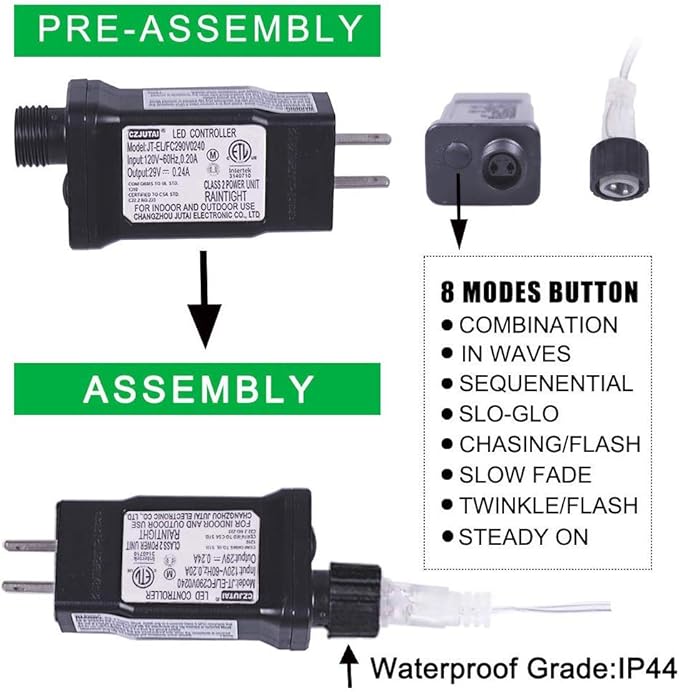 HEYFUNi Curtain Lights,304L 9.8ftX9.8ft 30V 8Modes Safety Window Lights with Memory for Home Wedding Christmas Party Patio Lawn Garden Bedroom Outdoor Indoor Wall Decorations (304LED, Blue) 1
