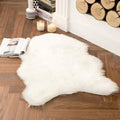 MIULEE Fluffy Area Rug 2x3 ft Faux Fur Sheepskin Rug by MIULEE