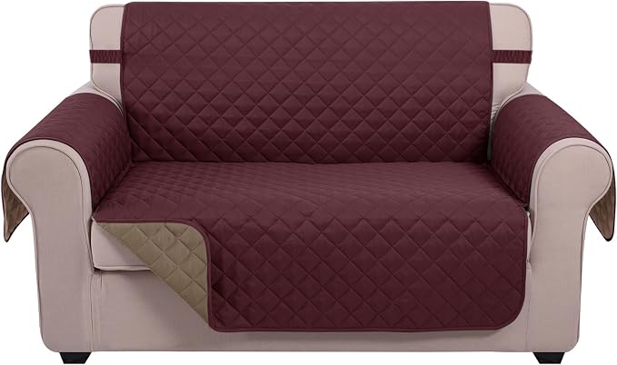U-NICE HOME Loveseat Sofa Cover by U-NICEHOME