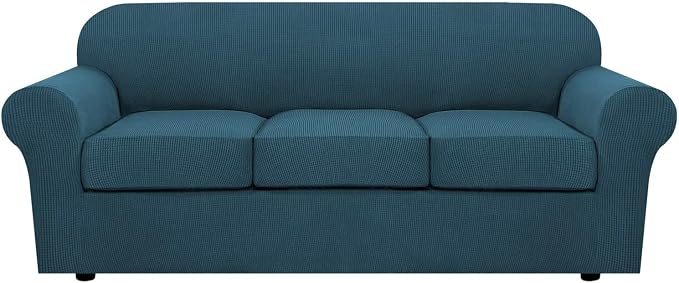H.VERSAILTEX 4 Piece Stretch Sofa Covers by HVERSAILTEX