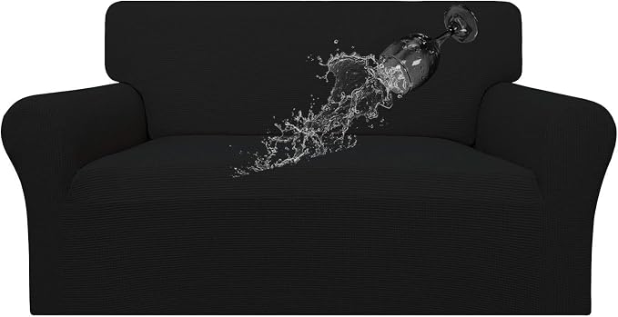 Easy-Going 100% Waterproof Loveseat Couch Cover Stretch Jacquard Sofa Cover | by Easy-Going