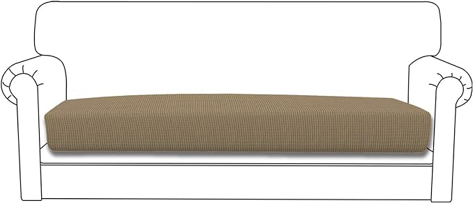 Easy-Going Stretch 1 Piece Oversized Couch Cushion Cover by Easy-Going