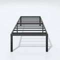 Metal Bed Frame Twin Size - 18 Inch Heavy-Duty Twin Platform Bed Frame No Box Spring Needed, Easy Assembly, Noise-Free, Sturdy Mattress Foundation, Underbed Storage Space