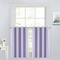 Yakamok Lilac Blue Room Darkening Window Curtains 52x36 Inch by Yakamok