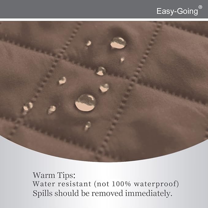 Easy-Going Reversible Couch Cover, Recliner 22 in, Water Resistant Furniture Mat - Image 4