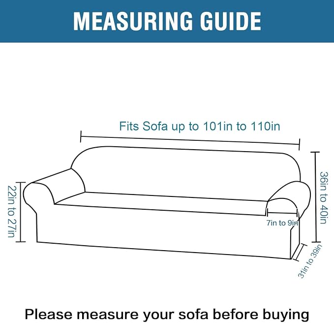H.VERSAILTEX Stretch Sofa Covers - Image 2