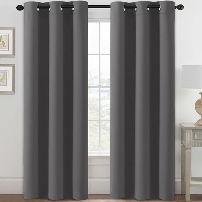 H.VERSAILTEX Blackout Curtains for Bedroom Thermal Insulated Room Darkening by HVERSAILTEX